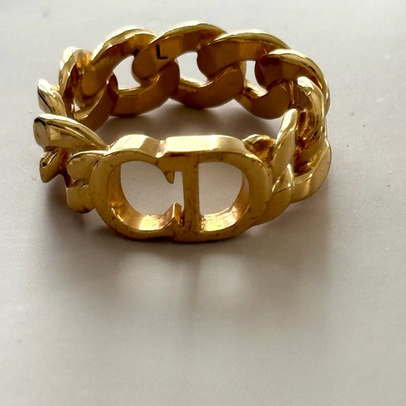 CHRISTIAN DIOR 
 Danseuse Etoile Chain Ring L - Picture 3 of 7